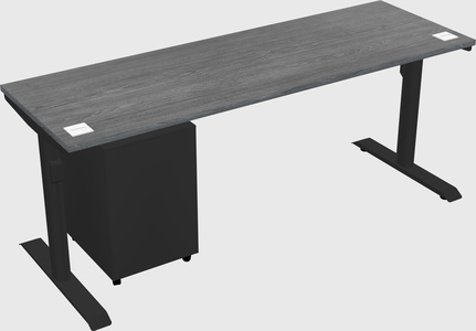 Dual motor electric desk