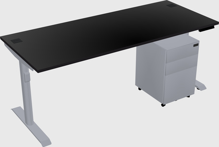 Dual motor electric desk