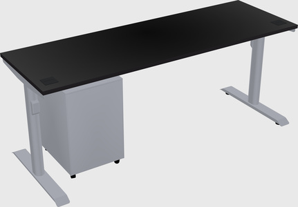 Dual motor electric desk