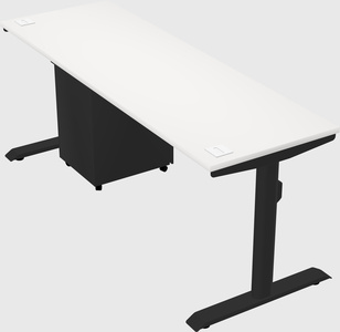 Dual motor electric desk