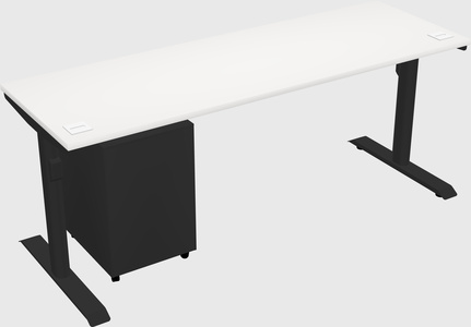 Dual motor electric desk