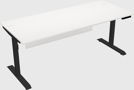 Dual motor electric desk