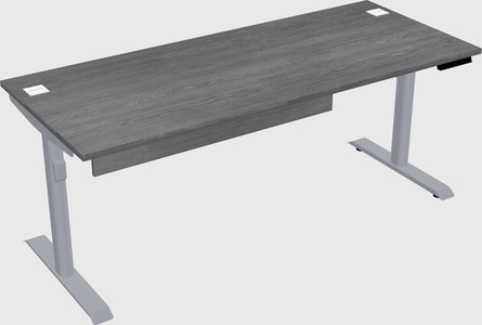 Dual motor electric desk