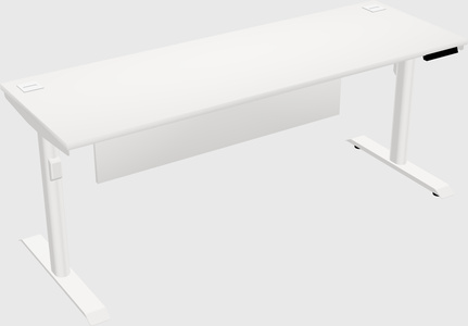 Dual motor electric desk