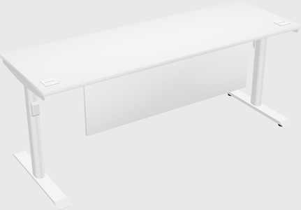 Dual motor electric desk
