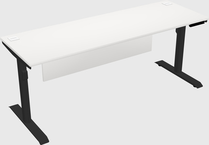 Dual motor electric desk