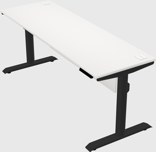 Dual motor electric desk