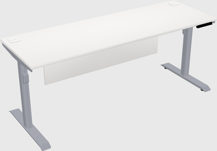 Dual motor electric desk