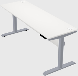 Dual motor electric desk