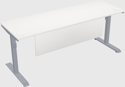 Dual motor electric desk