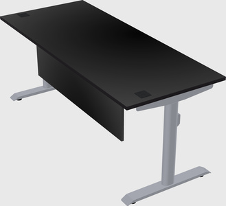 Dual motor electric desk