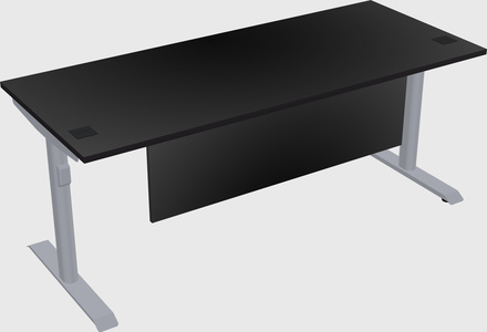Dual motor electric desk