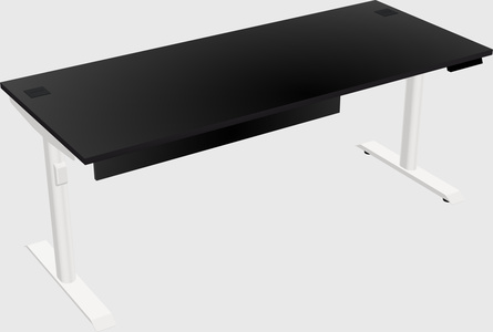 Dual motor electric desk