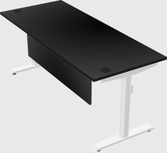 Dual motor electric desk