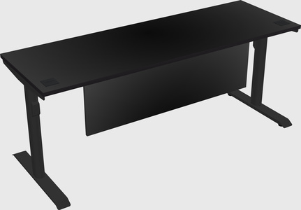 Dual motor electric desk