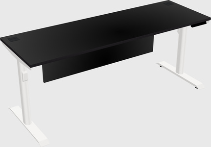 Dual motor electric desk