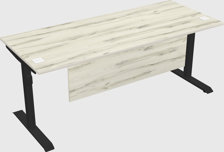 Dual motor electric desk
