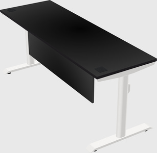 Dual motor electric desk