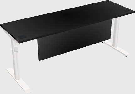 Dual motor electric desk