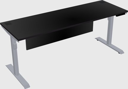 Dual motor electric desk