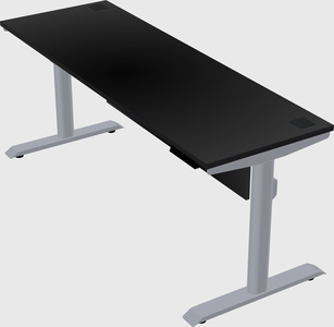 Dual motor electric desk