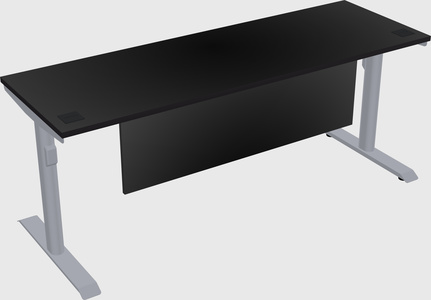 Dual motor electric desk