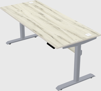 Dual motor electric desk