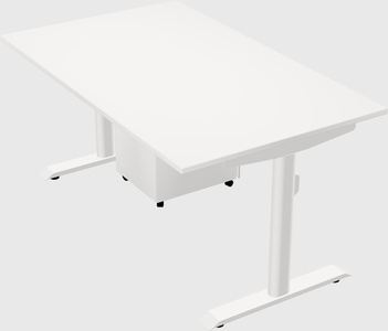 Dual motor electric desk
