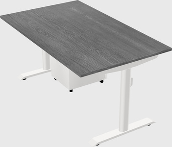 Dual motor electric desk