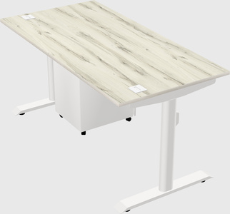 Dual motor electric desk