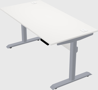 Dual motor electric desk