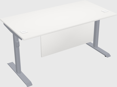 Dual motor electric desk