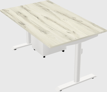 Dual motor electric desk