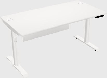 Dual motor electric desk
