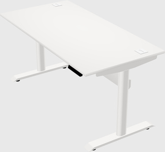Dual motor electric desk
