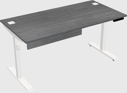 Dual motor electric desk