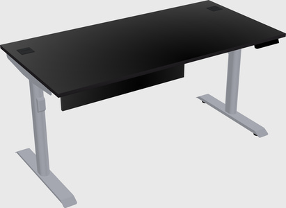 Dual motor electric desk