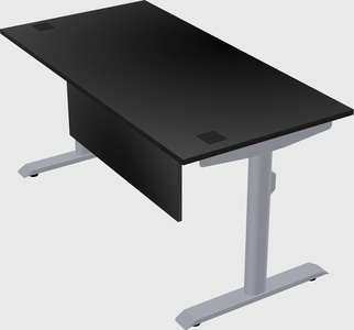 Dual motor electric desk