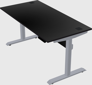 Dual motor electric desk