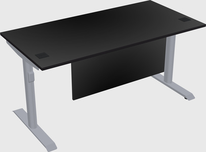 Dual motor electric desk