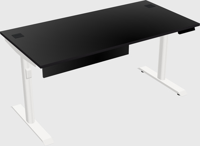 Dual motor electric desk