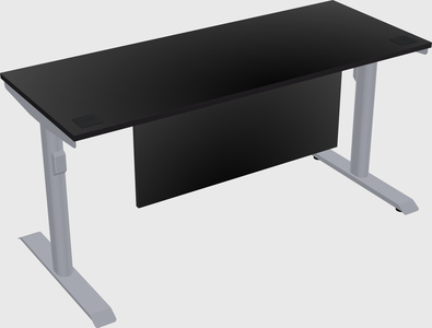 Dual motor electric desk