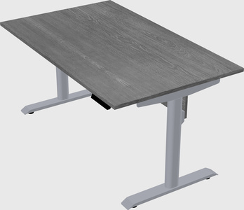 Dual motor electric desk