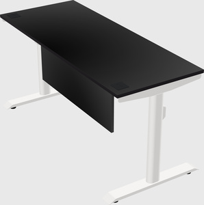 Dual motor electric desk