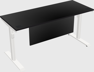 Dual motor electric desk