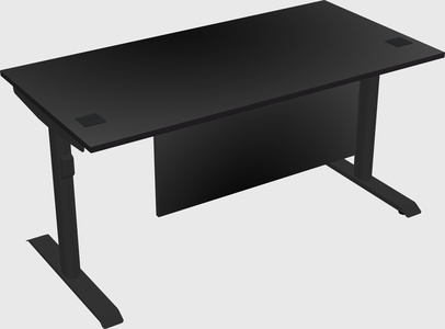 Dual motor electric desk