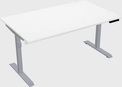 Dual motor electric desk