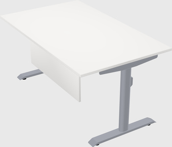 Dual motor electric desk