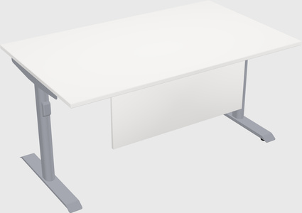 Dual motor electric desk