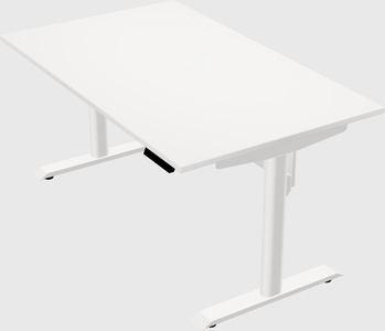 Dual motor electric desk